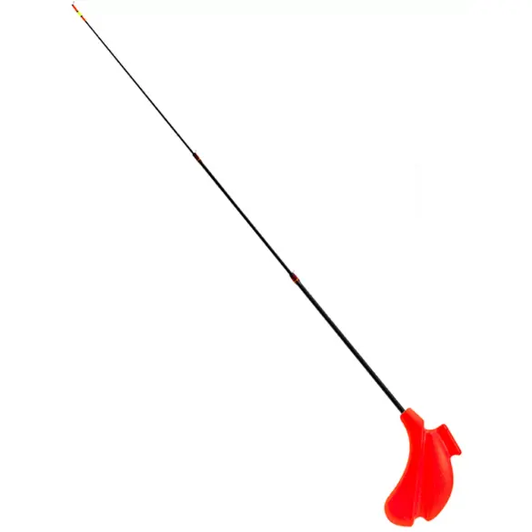 Удочка зимняя Akara HLTC под балансир (хлыст карбон с кольцами), красная