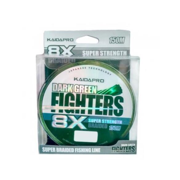 Шнур плетеный KAIDA Pro Fighters 8x 150м 0,25мм, Green