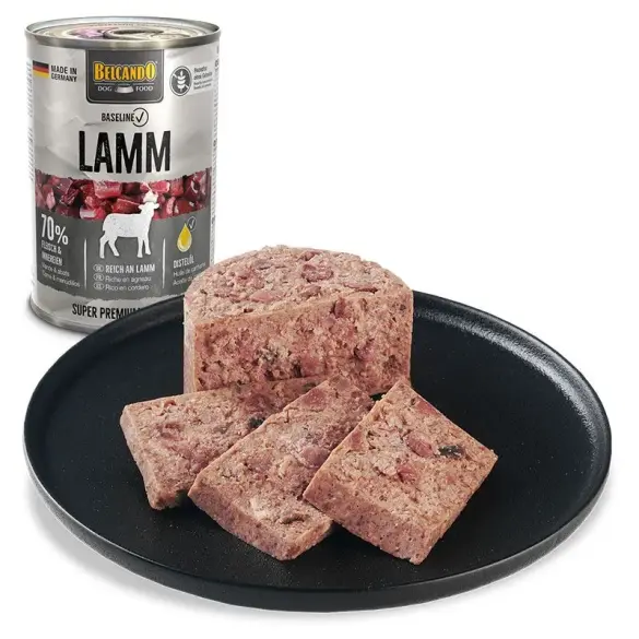 400гр Консервы Belcando Baseline Lamm/Lamb для взрослых собак всех пород с Ягненком