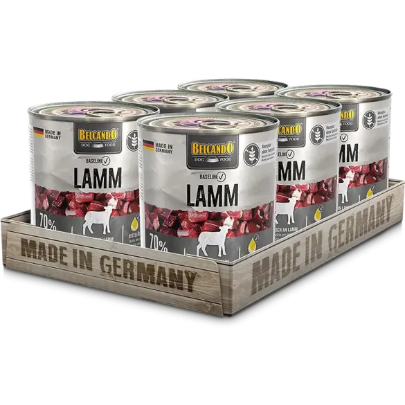 400гр Консервы Belcando Baseline Lamm/Lamb для взрослых собак всех пород с Ягненком