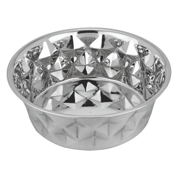 Миска Mr.Kranch Daimond из нержавеющей стали с керамическим покрытием Пурпурная, 400мл