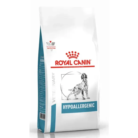 14кг Корм ROYAL CANIN Hypoallergenic диета для взрослых собак при пищевой аллергии или непереносимости