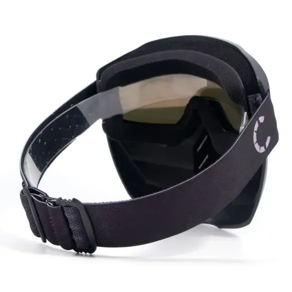 Маска мотоциклетная/снегоходная Следопыт M8, линза yellow chrome