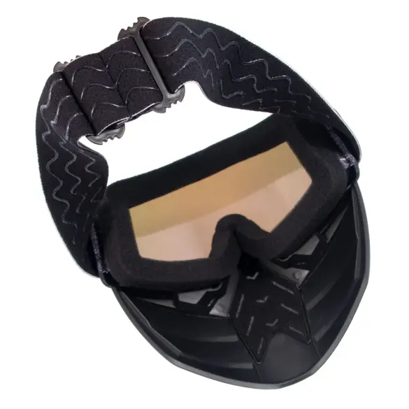 Маска мотоциклетная/снегоходная Следопыт M8, линза chrome multicolor