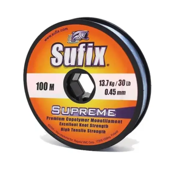 Леска Sufix Supreme x10 Blue 100м 0,90мм