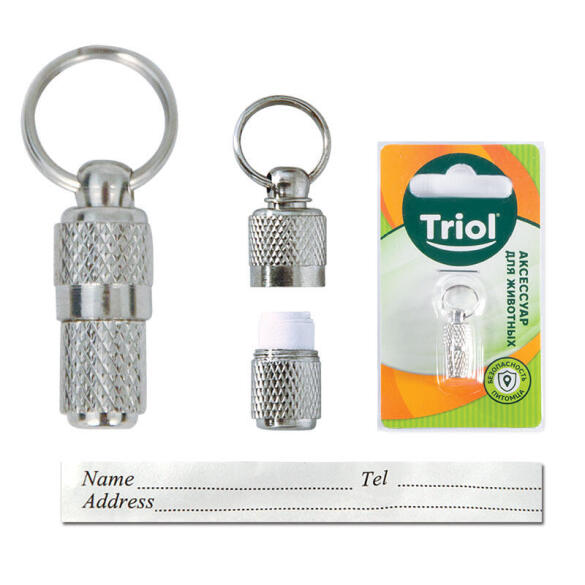 Медальон-адресник Triol M, 35мм