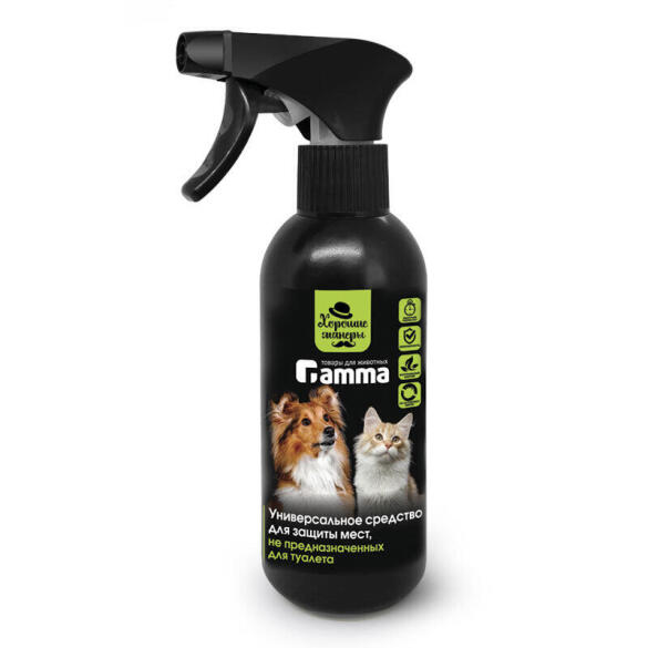 Средство Gamma для защиты мест не предназначенных для туалета «Хорошие манеры», 250мл