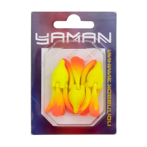 Поплавок зимний ЯМАН "Тюльпан-Эксперт" пенопласт жёлто-красный, 2,0г
