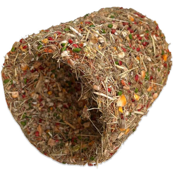 450г Лакомство Smile King для шиншилл и кроликов Домик-туннель