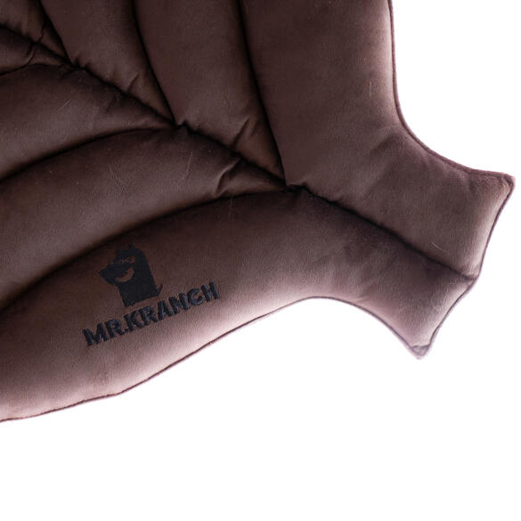 Лежанка Mr.Kranch Листочек для собак Коричневая, 90*65*5см