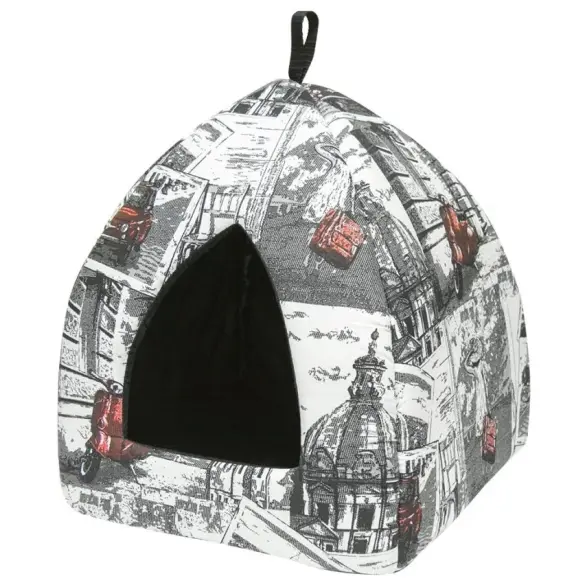 Лежанка "Домик-вигвам" для животных Happy Friends 12*12*11см