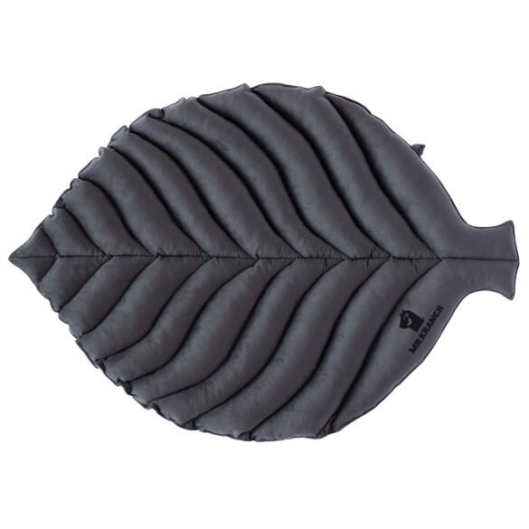 Лежанка Mr.Kranch для собак Листочек средняя, 90*65*5см, серая