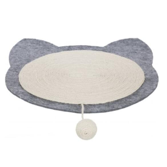 Когтеточка TRIXIE Junior Mat фетр/сизаль, серый, 40*35см