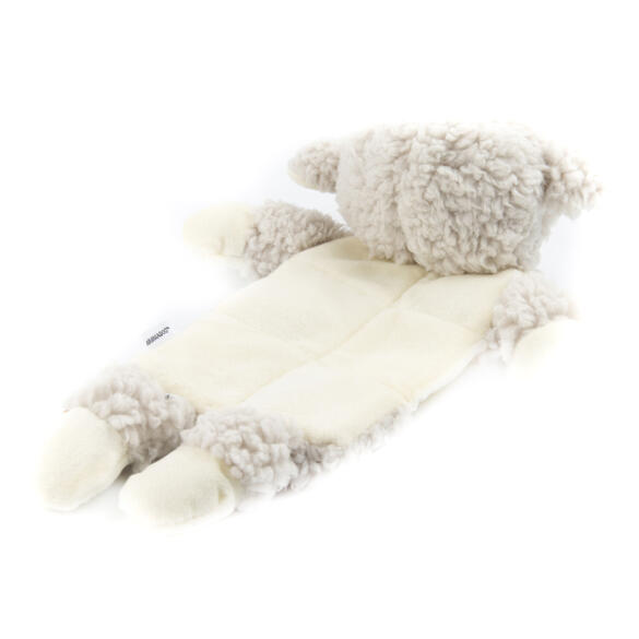 Игрушка AROMADOG Senior Овечка для собак с 3 пищалками Серый, 30см