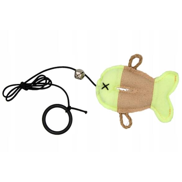 Игрушка Barry King для котов Рыба флуоресцентная, 9*5см