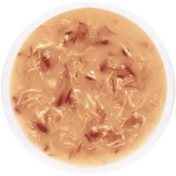 4*35г Лакомство "Деревенские лакомства" для кошек суп из Утки с Тунцом