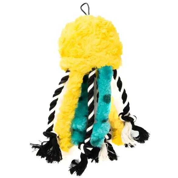 Игрушка Elder Club для собак Медуза разноцветная 26см