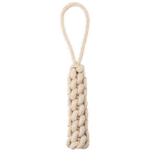 Игрушка Mr.Kranch для собак Жгут из каната 45*8 см, натуральный