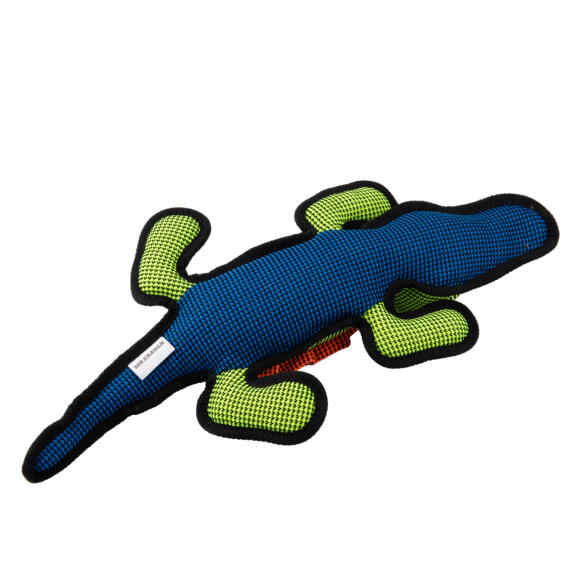 Игрушка Mr.Kranch Аллигатор плюшевая с пищалкой для собак Зеленая, 47см