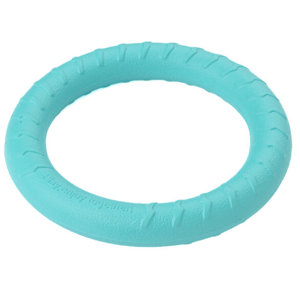 Игрушка Mr.Kranch для собак Кольцо, 18см бирюзовая