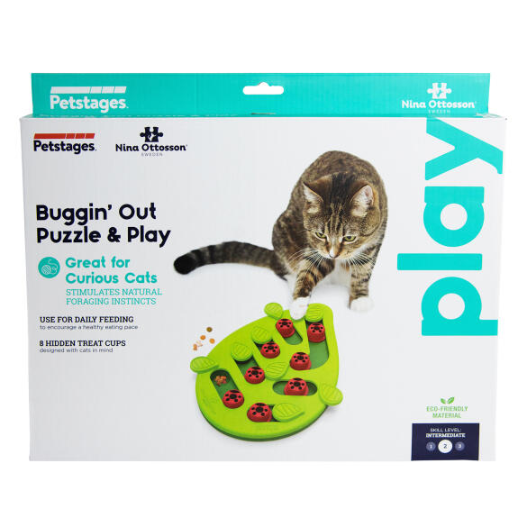 Игра-головоломка Nina Ottosson "Божьи коровки" для кошек