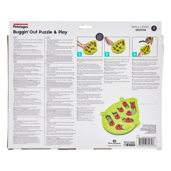 Игра-головоломка Nina Ottosson "Божьи коровки" для кошек