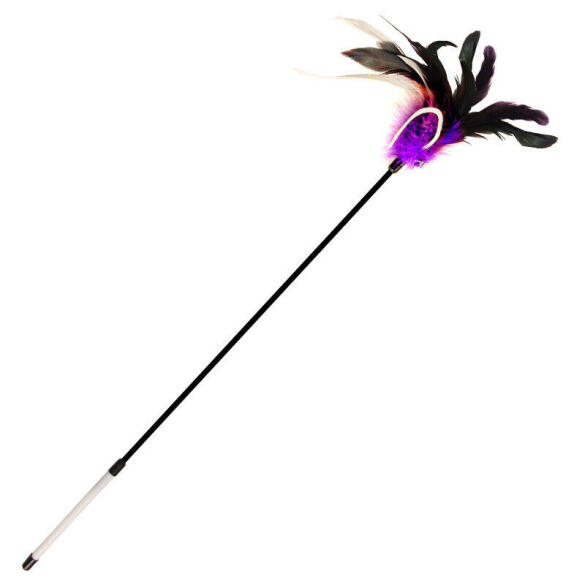 Удочка-дразнилка Triol "Перья", 185/540мм