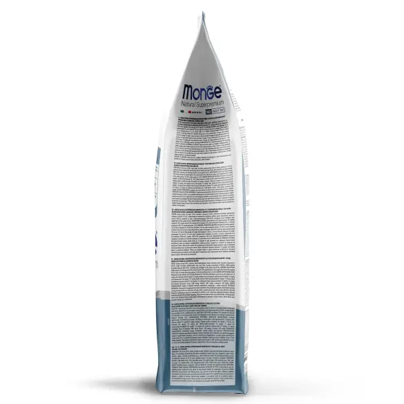 1,5кг Корм Monge Cat Monoprotein Sterilized Trout для стерилизованных кошек с Форелью