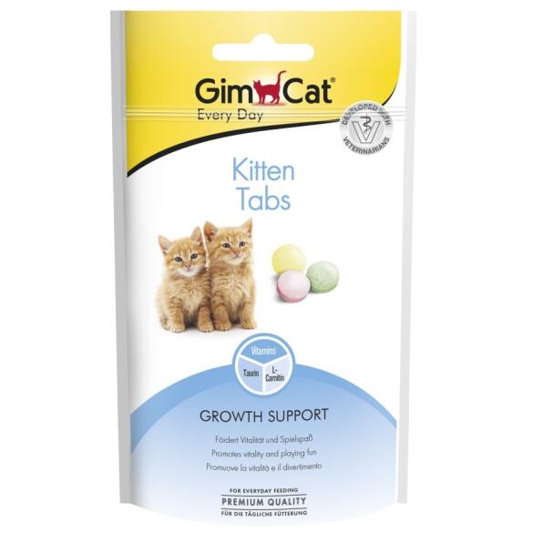 Витаминное лакомство GIMCAT "KITTEN TABS" 40гр для котят