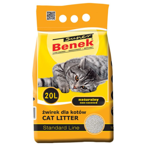 Наполнитель S Benek Натуральный, 20л