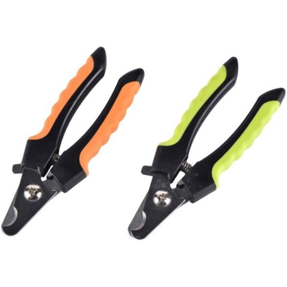 Когтерез NUNBELL для животных малый с ограничителем и стопором, 13*4,5*1,5см