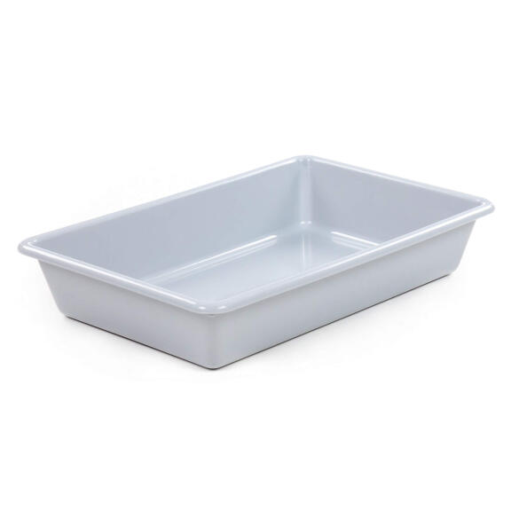 Лоток Полесье прямоугольный Дымчатый 5,5л, 41*27*7,7см