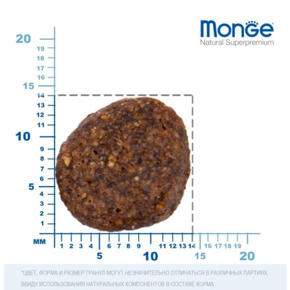 2,5кг Корм Monge Dog SP Monoprotein Adult Trout with Rice для взрослых собак всех пород c Форелью, рисом и картофелем