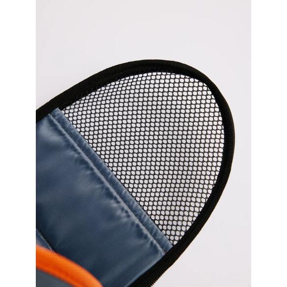 Сумка-переноска LOORI "Аurora" Серо-рыжая, 47*30*28см