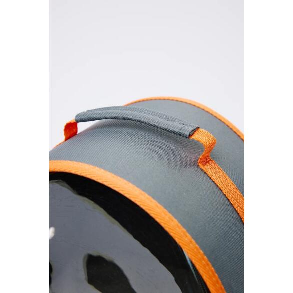 Сумка LOORI мини "Sfera" Серая и Оранжевая, 18*18*20см