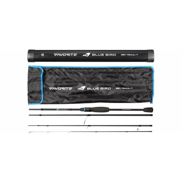 Спиннинг Favorite Blue Bird Compact#  2.40m 3-12g Fast