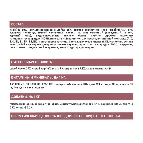 12кг Корм Award SPECIAL CARE Sensitive Skin&Coat для взрослых собак всех пород для здоровой кожи и шерсти со свежим Лососем