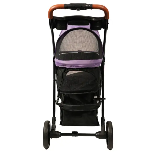 Коляска прогулочная Mr.Kranch для собак и кошек до 15кг, Фиолетовая
