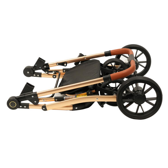 Коляска прогулочная Mr.Kranch с амортизацией для собак и кошек до 20кг, Разноцветная