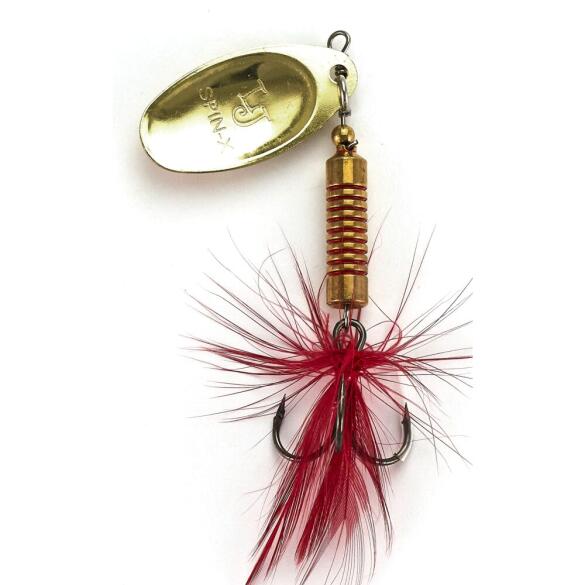 Блесна вращающаяся Lucky John SPIN X ROUND 04 GR, 11г