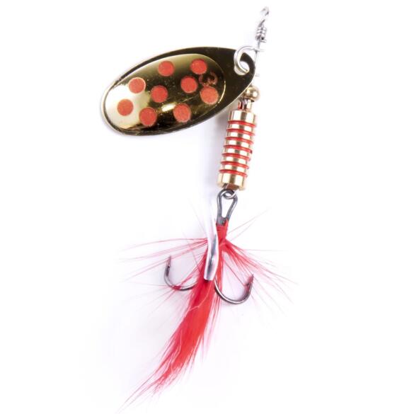 Блесна вращающаяся Lucky John SPIN X ROUND 03 GR, 8г