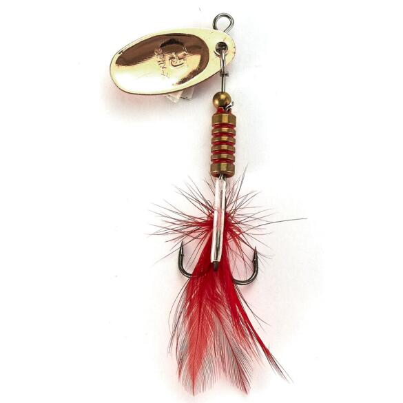 Блесна вращающаяся Lucky John SPIN X ROUND 01 CR, 3,5г