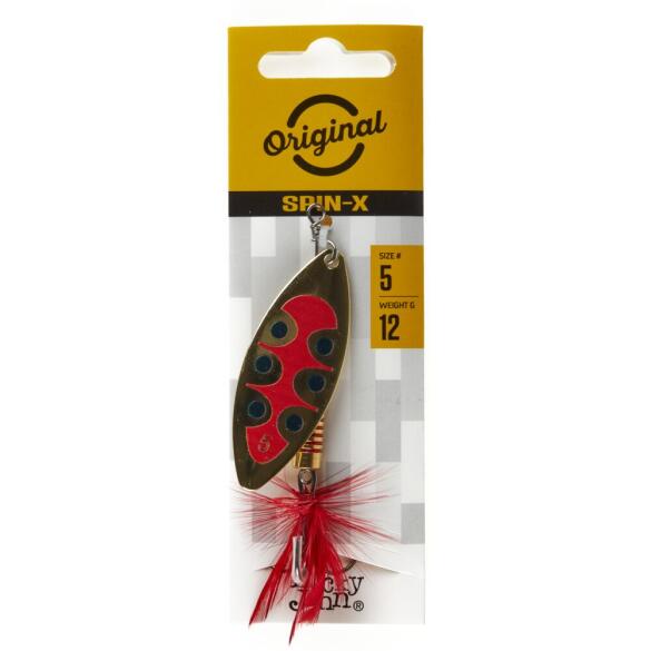 Блесна вращающаяся Lucky John SPIN X LONG 05 GX1, 12г