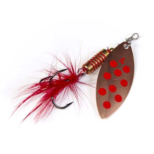 Блесна вращающаяся Lucky John SPIN X LONG 04 CR, 9г