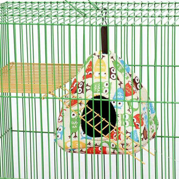 Домик-вигвам LOORI "Совы" для грызунов, 17*17*17см