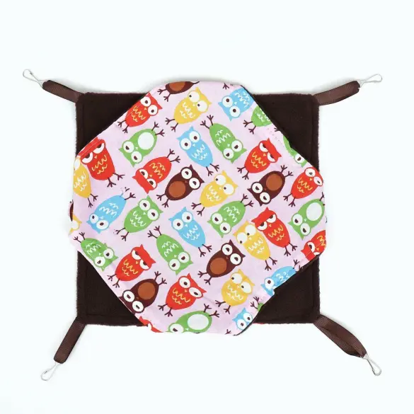 Гамак LOORI "Совы" для грызунов, 23*23см