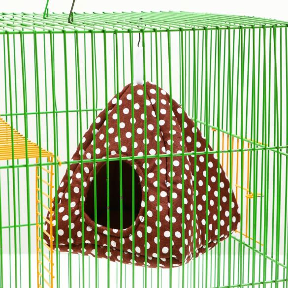 Домик-вигвам LOORI для грызунов Коричневый, 17*17*17см