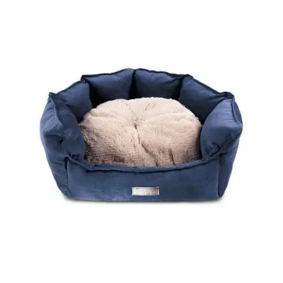 Лежак LOORI "LIDER" для животных Cиний, 78*60*25см