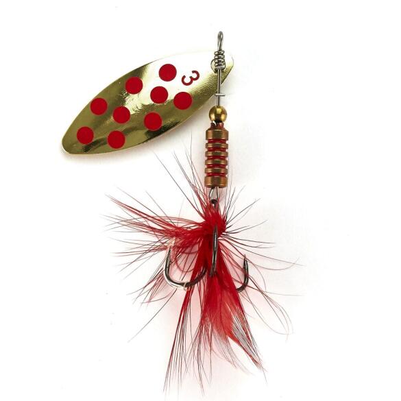 Блесна вращающаяся Lucky John SPIN X LONG 03 GR, 6г