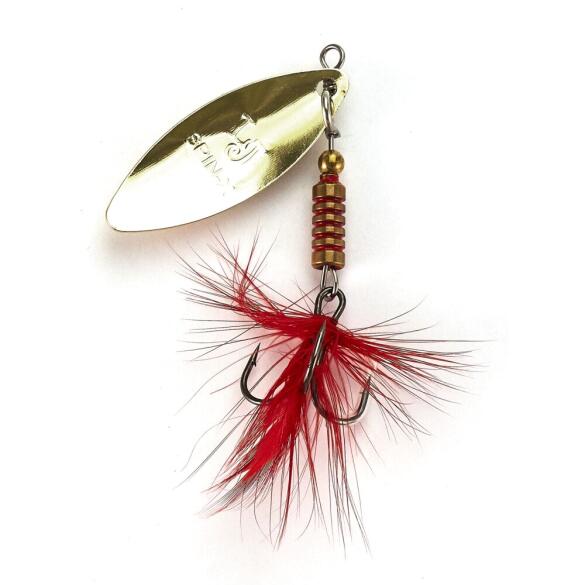 Блесна вращающаяся Lucky John SPIN X LONG 03 GR, 6г